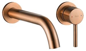 Falra szerelhető csaptelep Rea Lungo Copper Brush + BOX