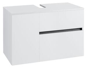 Wisla mosdókagyló alatti fehér szekrény, 80 x 53 cm - Støraa