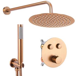 Rejtett Zuhanyszett Rea LUNGO COPPER BRUSH BOX