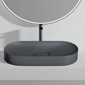 Konglomerátum mosdó IRIS 71 CM GREY MATT