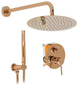 Zuhanyszett rejtett Rea Lungo Copper + box