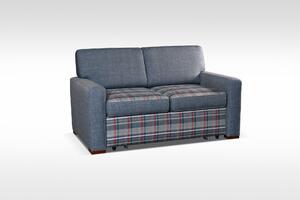 Kétmszemélyes kanapé- Antura (sötétszürke + kék + piros). 1040853