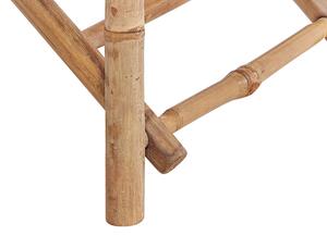 Összecsukható bambusz kerti szék kétdarabos szettben MOLISE