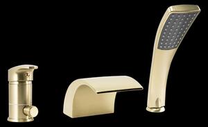 Fürdőkád csaptelepBrush Gold