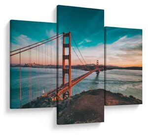 Kép - Golden Gate, San Francisco (90x60 cm)