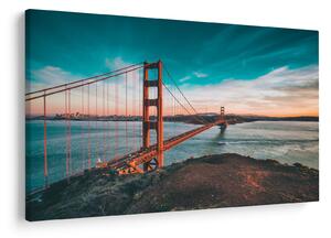 Kép - Golden Gate, San Francisco (90x60 cm)