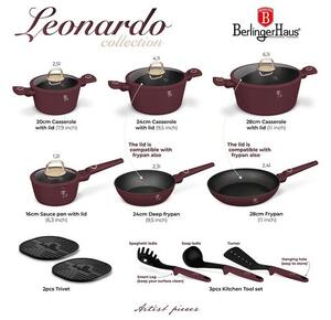 BerlingerHaus 15 részes edénykészlet Leonardo Collection(BH/8051NN)