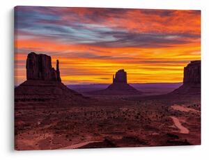 Kép - Emlékmű - völgy Arizonában (70x50 cm)