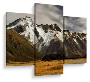 Mount Sefton, Új-Zéland képe (90x60 cm)