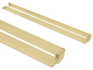 EVO GOLD BRUSH polc törölközőtartóval