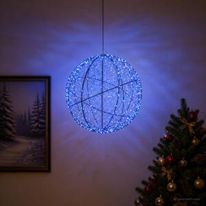 Karácsonyi csúcsdísz világítás 750 LED Kék Átmérő 50 x 52 cm