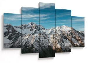 Havas csúcsok képe, Fiordland (150x105 cm)