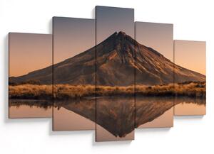 A Mount Taranaki visszaverődése, Új-Zéland (150x105 cm)