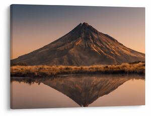 A Mount Taranaki visszaverődése, Új-Zéland (70x50 cm)