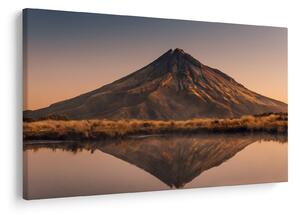 A Mount Taranaki visszaverődése, Új-Zéland (90x60 cm)