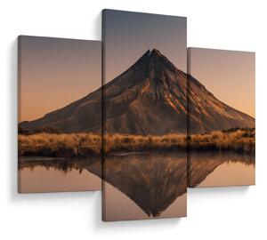 A Mount Taranaki visszaverődése, Új-Zéland (90x60 cm)