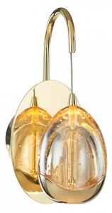 Italux Huelto pezsgő arany fali lámpa
