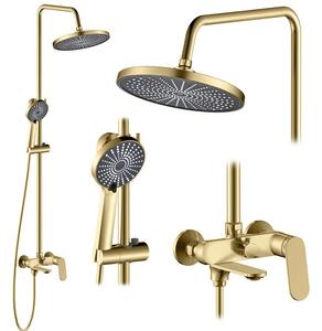 Zuhanyszett REA Marco Brush Gold