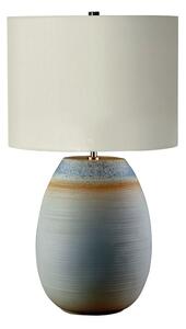 Elstead Seychelles kék-homok asztali lámpa