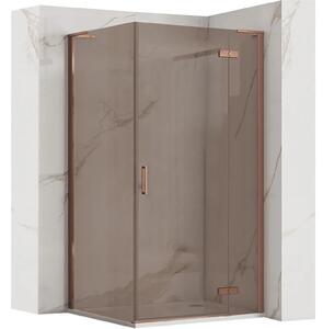 Zuhanykabin REA Hugo 80x90 Copper Brush