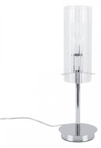 Italux Max króm-átlátszó asztali lámpa