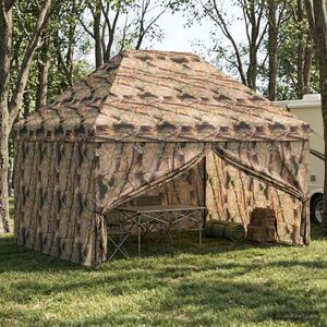 Gyorsan felállítható pavilon 4 oldalfallal 3 x 4 m