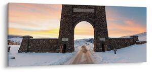 A kapu képe, Yellowstone (120x50 cm)