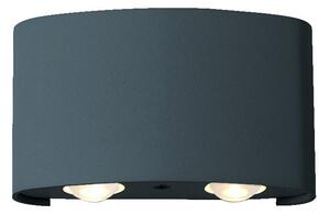 VIOKEF Wall Lamp Dark Grey Twist - VIO-4211001