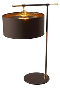 Elstead BALANCE csiszolt sárgaréz-barna asztali lámpa