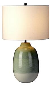 Elstead Chelsfield halványzöld-fehér asztali lámpa
