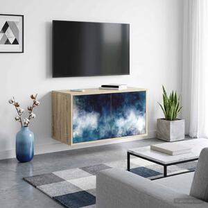 Falsítható TV Szekrény RAALTE 69 x 33 x 40 cm Sonoma Tölgy
