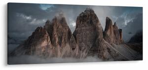 Kép - Három fogak, olasz Dolomitok (120x50 cm)