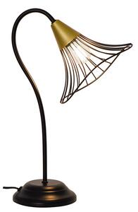 Viokef TINA arany-fekete asztali lámpa