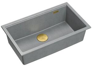 Gránit mosogató Logan 110 Grey Metallic