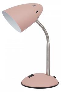 Italux Cosmic rózsaszín-matt króm asztali lámpa