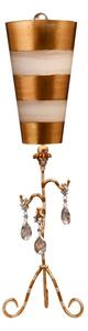 Elstead Tivoli arany-krém patina asztali lámpa