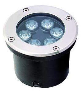 Viokef LOTUS ezüst kültéri beépíthető lámpa (VIO-4186900)
