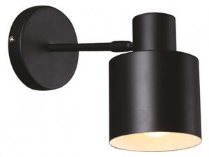Maxlight BLACK fekete fali lámpa
