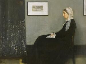 Reprodukció Arrangement in Grey and Black No.1 (Whistler's Mother) - James McNeill Whistler, (40 x 30 cm)