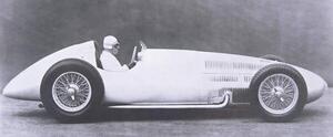 Fotográfia Mercedes Benz Grand Prix racing car, 1939, German Photographer,, (50 x 20.7 cm)