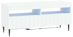 LED TV szekrény Fehér Szerelt Fa