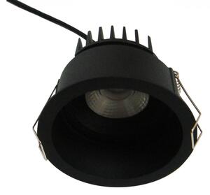 Viokef TOP-SPOT fekete beltéri beépíthető lámpa
