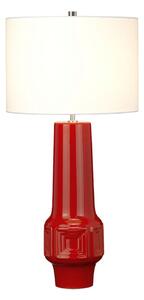 Elstead Muswell piros asztali lámpa