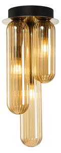 Üvegbúrás mennyezeti lámpa arany Milagro Pax Gold (ML0340) 3xG9
