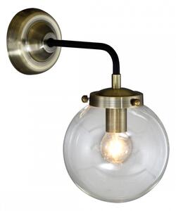 Italux Odelia fekete-antik barna fali lámpa