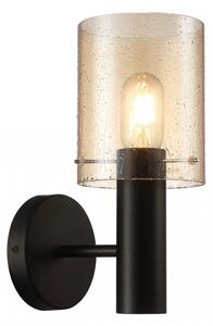 Italux Sardo Rain fekete beltéri fali lámpa (IT-WL-5581-1A-BK_RNAMB)