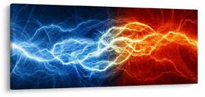 Az elektromos feszültség képe (120x50 cm)