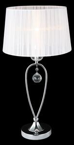 Italux Vivien átlátszó-króm asztali lámpa