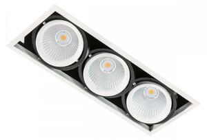 Italux Vertico Triple 4000K fekete beltéri beépíthető lámpa (IT-GL7108-3_3X18W_4000K_WH_BL)