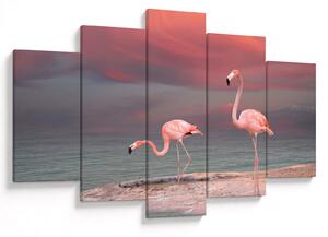 Flamingók képe (150x105 cm)